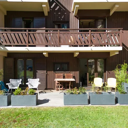 Lägenhet Cosy A Avec Terrasse Et Parking Prive - Fr-1-343-230 Chamonix