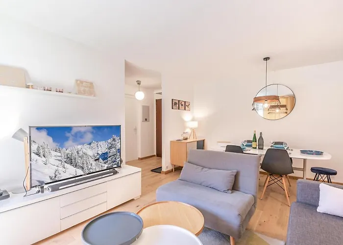 شقة Cosy A Avec Terrasse Et Parking Prive - Fr-1-343-230 شامونكس